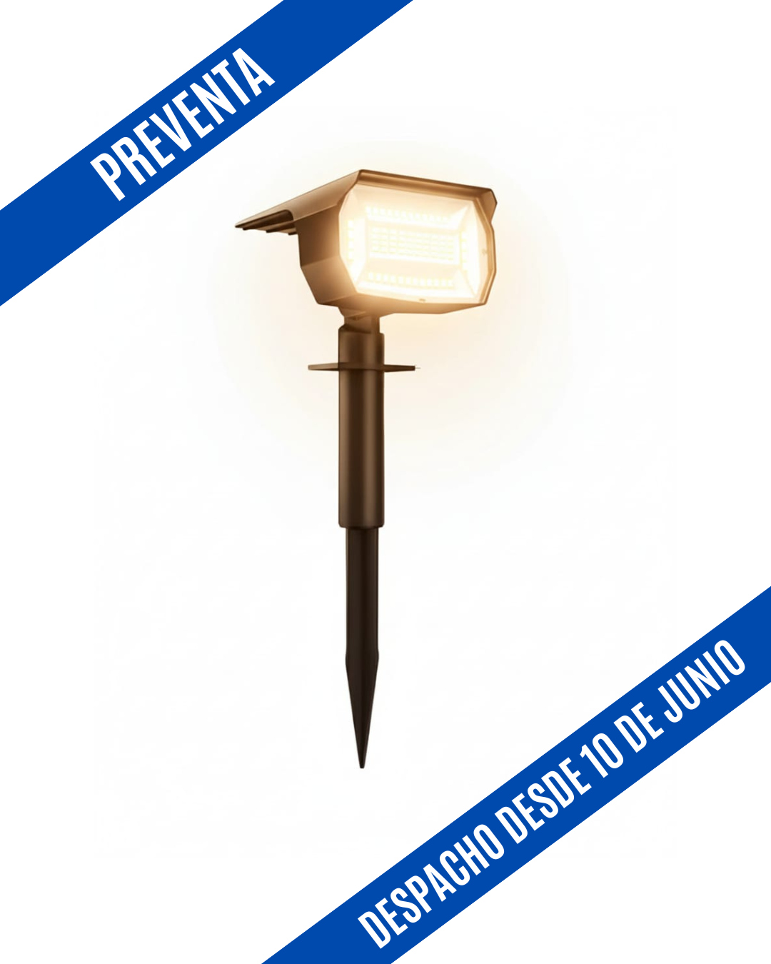 CYBER: PACK 5 Faroles Solares Luz Cálida Para Jardín + ENVÍO GRATIS