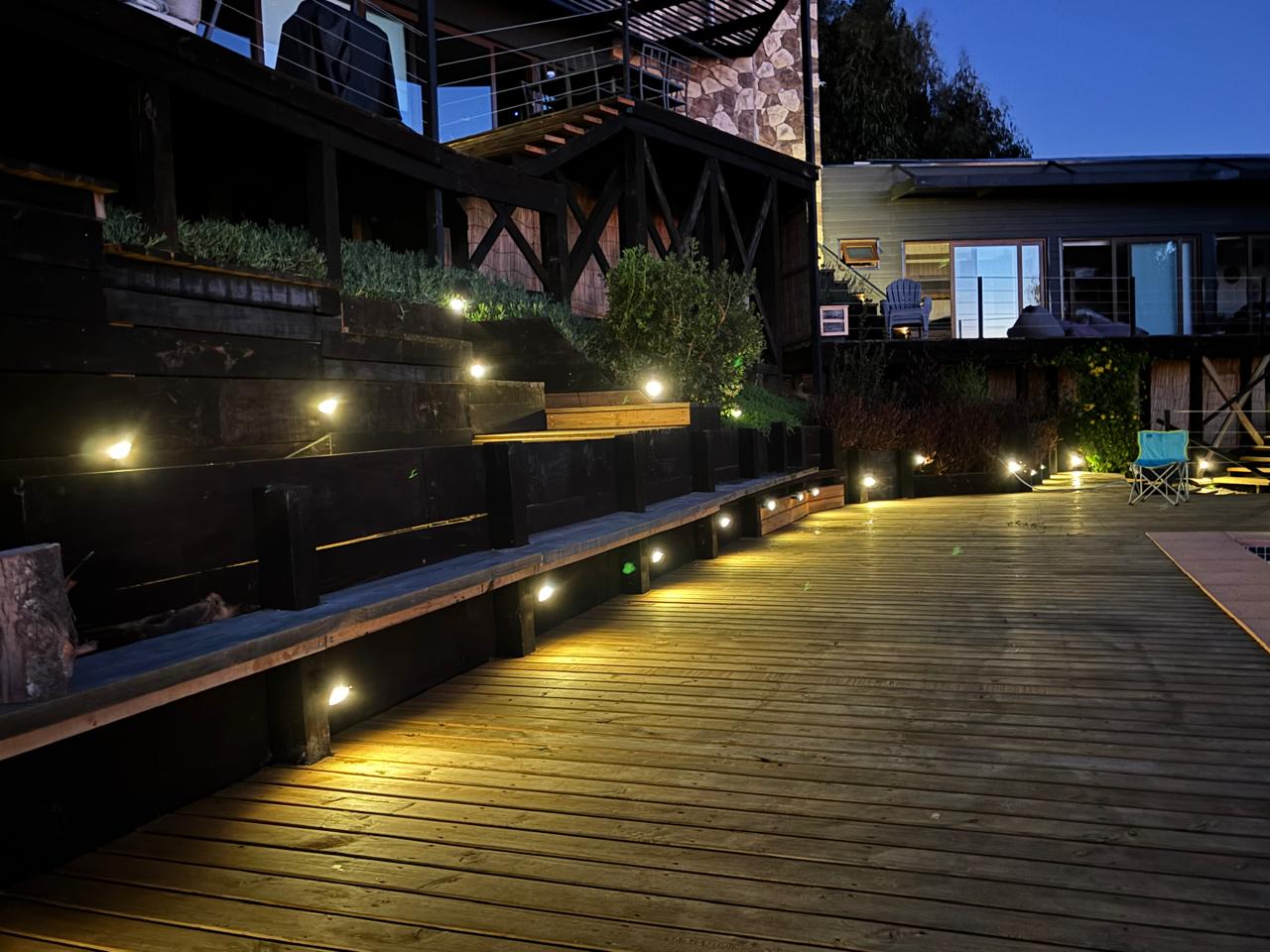 CYBER: PACK 5 Faroles Solares Luz Cálida Para Jardín + ENVÍO GRATIS